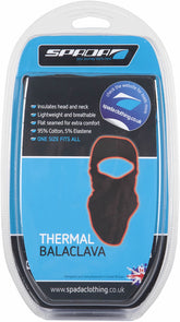 Spada Black Thermal Balaclava